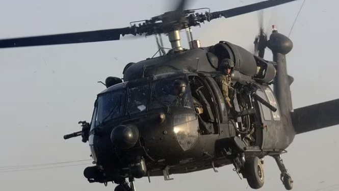 VIVA Militer: Helikopter Sikorsky MH-60 Black Hawk militer Amerika Serikat