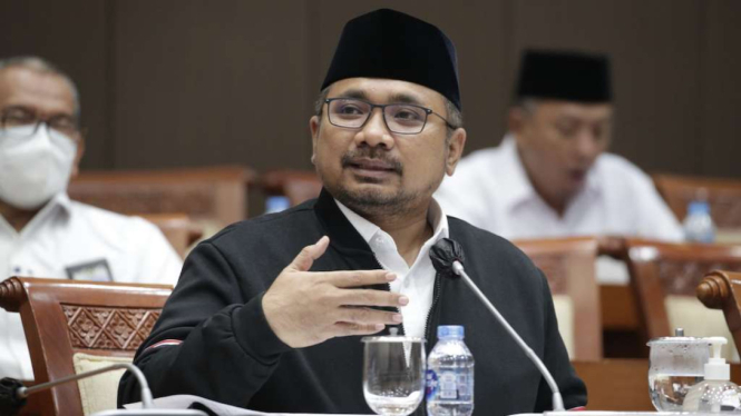Menteri Agama Yaqut Cholil Qoumas