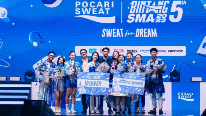 Malam puncak Pocari Sweat Bintang SMA 2023