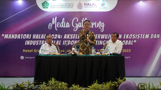 Kepala BPJPH, Muhammad Aqil Irham
