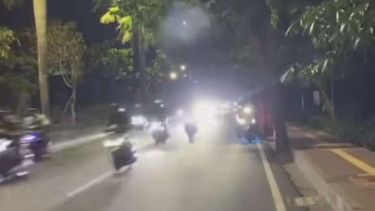 Aksi balapan liar di Bali