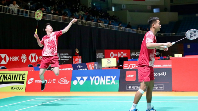 Ganda putra Indonesia, Kevin Sanjaya Sukamuljo/Rahmat Hidayat