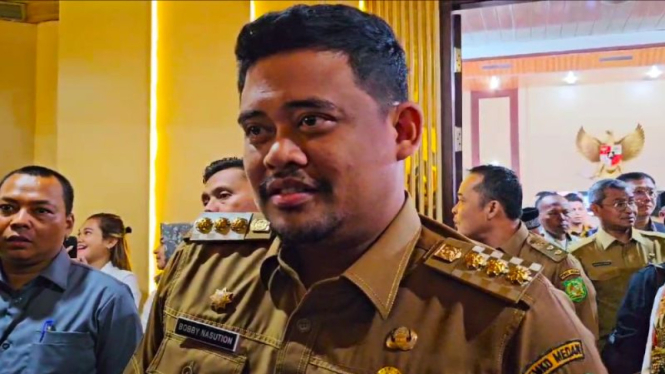 Wali Kota Medan Bobby Nasution.