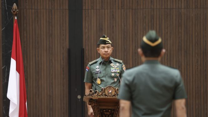 VIVA Militer: KSAD Jenderal TNI Agus Subiyanto pimpin Korps Kenaikan Pangkat