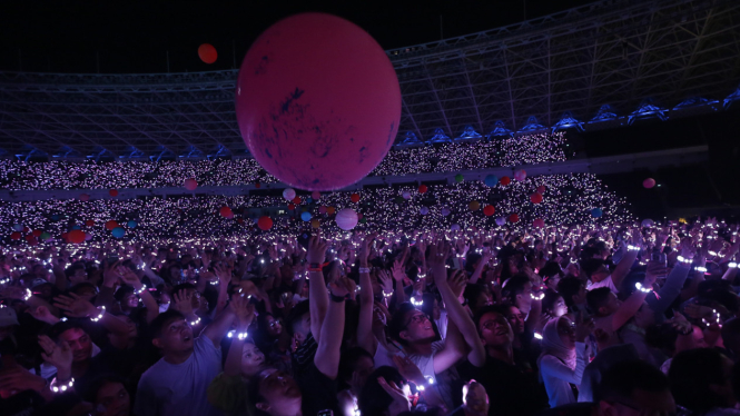 Coldplay Konser di Jakarta