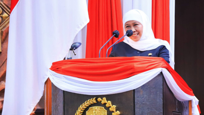Gubernur Jawa Timur Khofifah Indar Parawansa