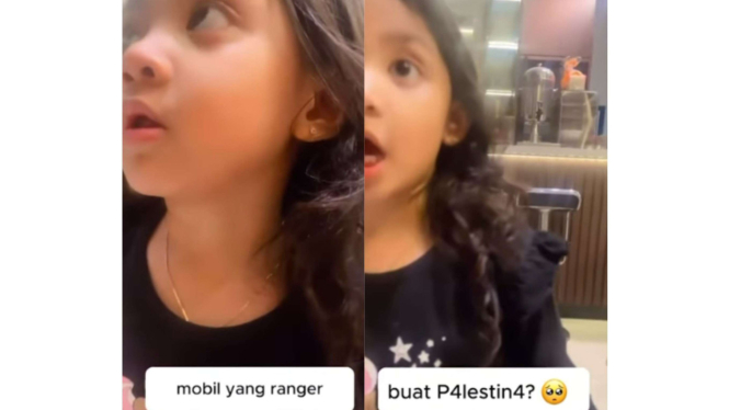 Bocah 4 tahun minta ayahnya jual mobil kesayangan untuk bantu Palestina