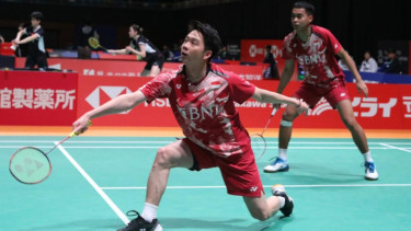 Ganda putra Indonesia, Kevin Sanjaya Sukamuljo/Rahmat Hidayat
