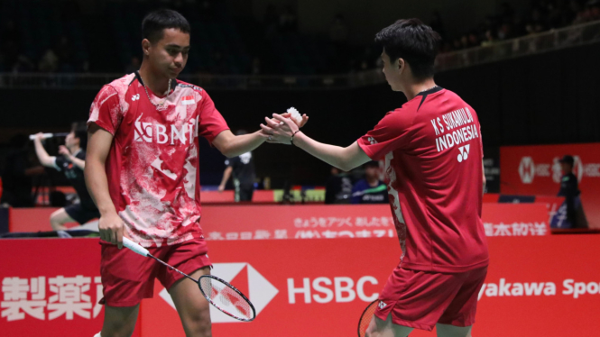 Ganda putra Indonesia, Kevin Sanjaya Sukamuljo/Rahmat Hidayat