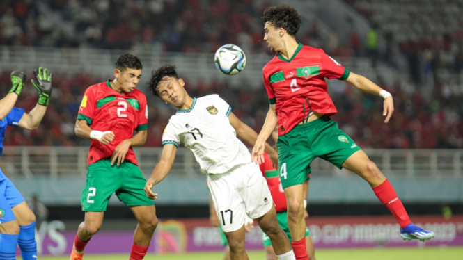 Indonesia U-17 vs Maroko U-17