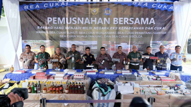 Bea Cukai musnahkan barang hasil penindakan