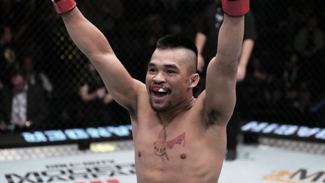 Jeka Saragih tampil di UFC