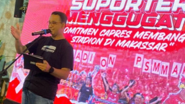 Capres Anies Baswedan di Makassar, Sulsel