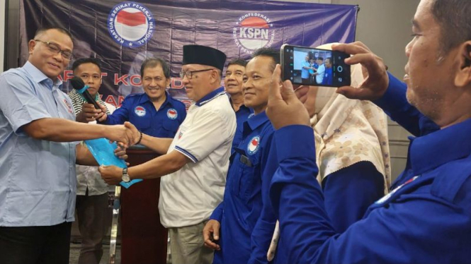 Timnas Pemenangan Amin terima dukungan organisasi buruh.