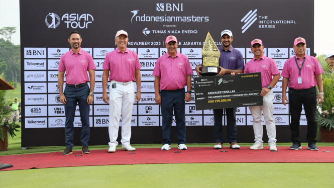 Gaganjeet Bhullar juarai BNI Indonesian Masters