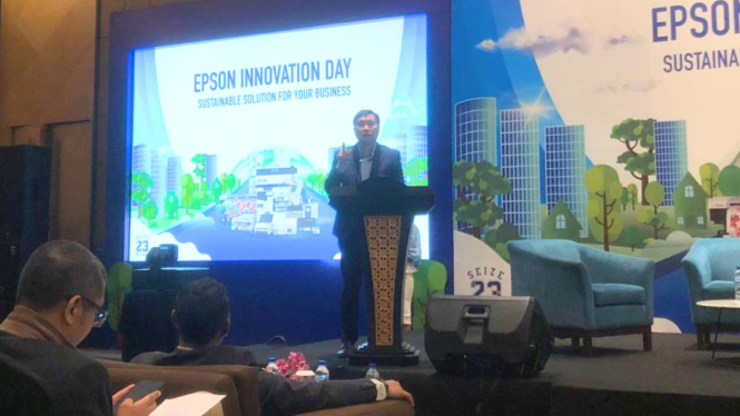 Managing Director PT Epson Indonesia Ng Ngee Khiang (NK).