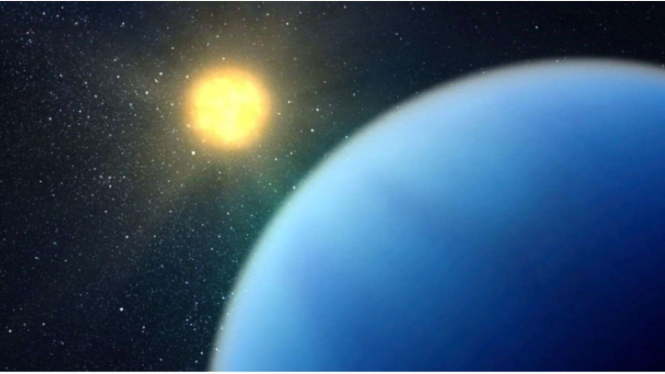 Exoplanet menciut.