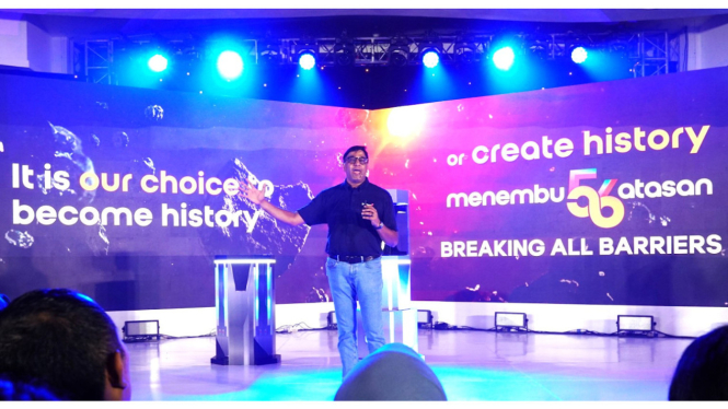 Direktur Utama dan Kepala Eksekutif Indosat Ooredoo Hutchison Vikram Sinha.