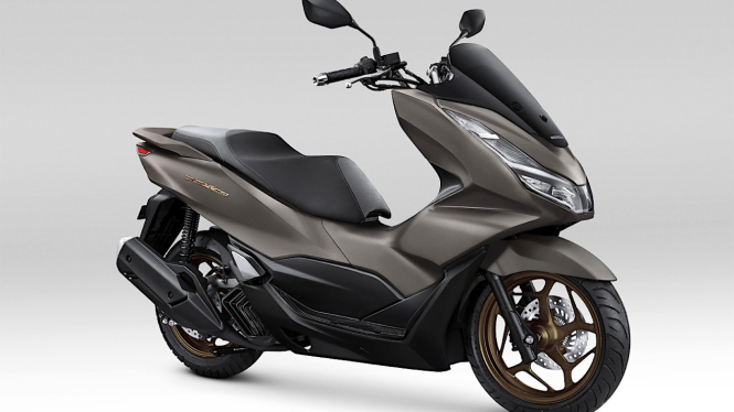 Honda PCX warna Ultimatte Matte Brown