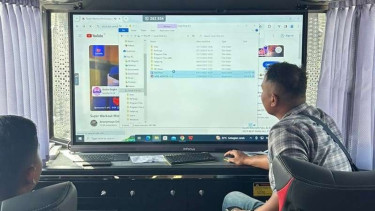  Bus Command and Monitoring milik Dit Pamobvit Polda Sumut.