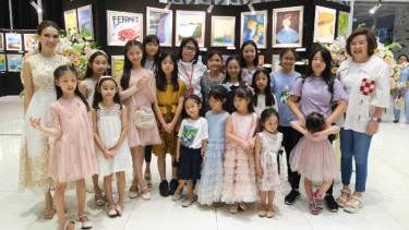 Pameran Lukisan The Children’s Art Painting for Children’s World Day.
