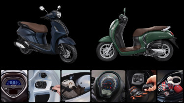 Honda Scoopy vs Yamaha Grand Filano