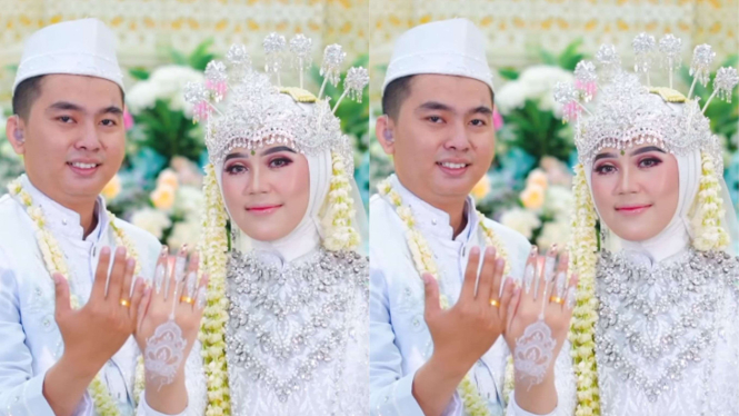 Momen haru di pernikahan pasangan tunarungu