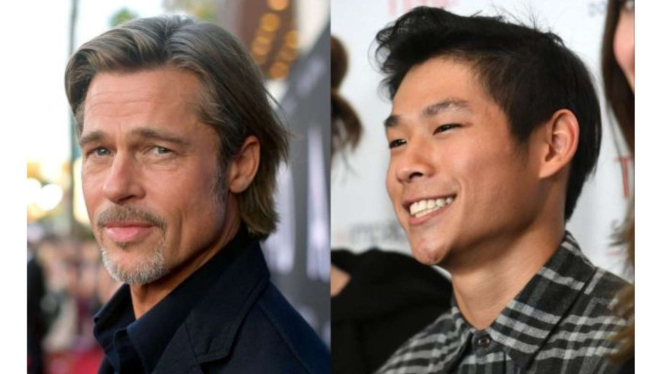 Bradd Pitt dan putranya, Pax Jolie-Pitt