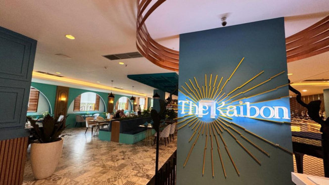 The Kaibon resto di The Royale Krakatau, Cilegon, Banten.