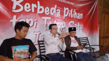 Diskusi Cangkir Opini, Anak Muda Beda Pilihan di Pilpres 2024