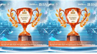 Sukses Kembangkan Layanan Digital Perbankan, Portal API BNI Raih Penghargaan DevPortal Awards 2023