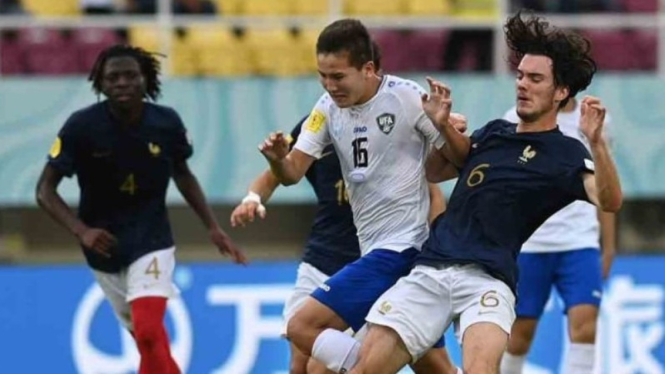 Laga perempatfinal Piala Dunia U-17, Uzbekistan vs Prancis