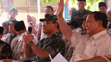 Prabowo Resmikan 12 Sumber Titik Air di Pemekasan Madura