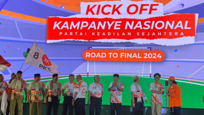 Ahmad Syaikhu di acara Kick off Kampanye Nasional PKS