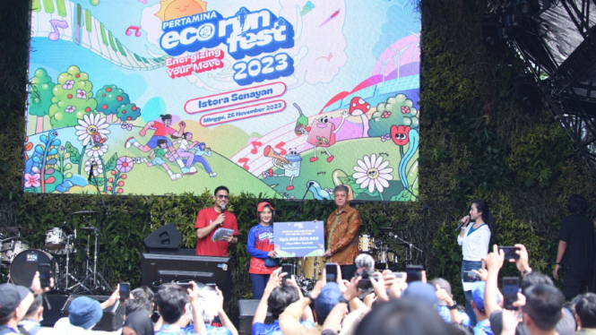 Pertamina Eco RunFest 2023 berhasil mengumpulkan donasi kemanusiaan untuk Palestina senilai Rp3 miliar.
