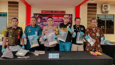 Bea Cukai musnahkan barang bukti penindakan narkotika
