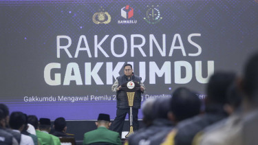 Ketua Bawaslu RI Rahmat Bagja, Rakornas Gakkumdu