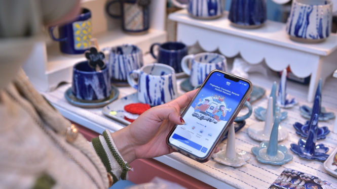 Fitur Quick Response Code Indonesian Standard (QRIS) yang tersedia di BRImo