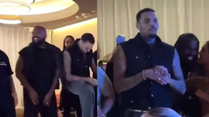 Kanye West dan Chris Brown