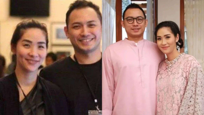 Arina Winarto dan mantan suami Tiko Aryawardhana