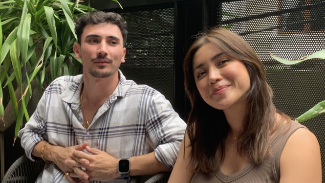 Vincent Verhaag dan Jessica Iskandar.