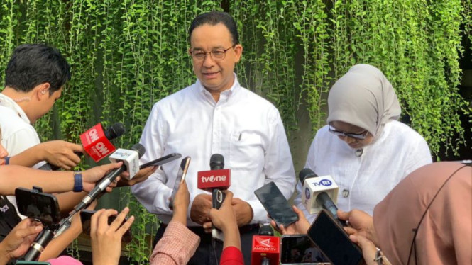 Capres nomor urut 1 Anies Baswedan.
