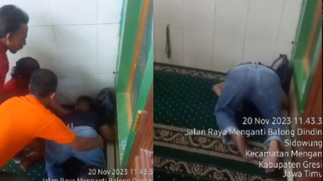 Pria di Gresik Meningal Dunia dalam Posisi Sujud saat Salat Zuhur Berjamaah