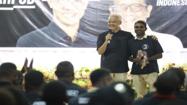 Capres Ganjar Pranowo kampanye di Merauke