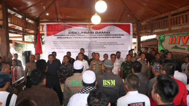 Deklarasi damai Ormas Adat Minahasa dan Keagamaan Muslim di Bitung