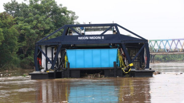 Kapal pembersih sampah dari Coldplay.