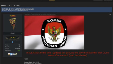 KPU Dibobol Hacker