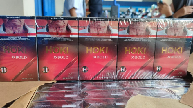 Bea Cukai sita rokok ilegal