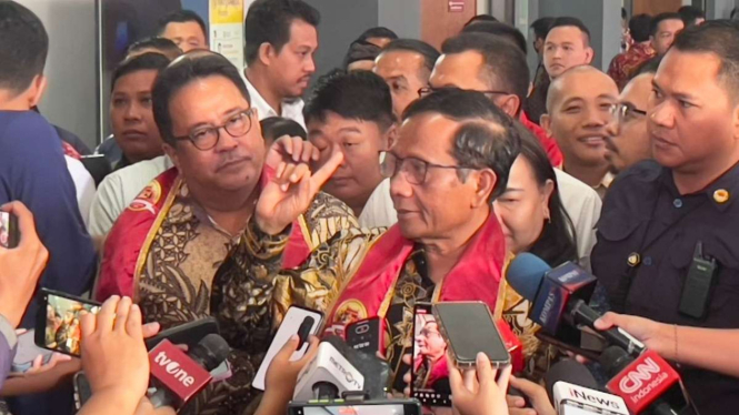 Mahfud MD di Universitas Budhi Dharma, Karawaci Tangerang Banten