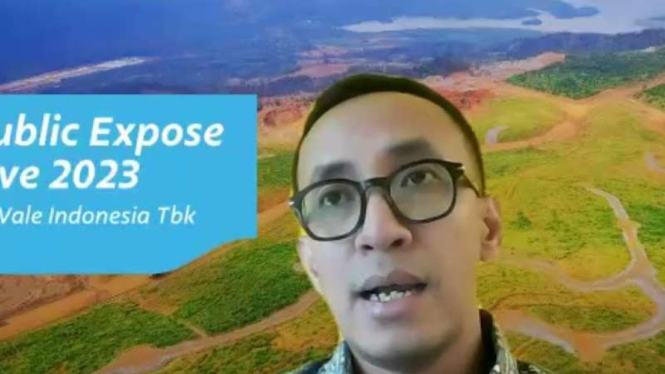 Direktur Keuangan PT Vale Indonesia Tbk (Vale), Bernardus Irmanto.